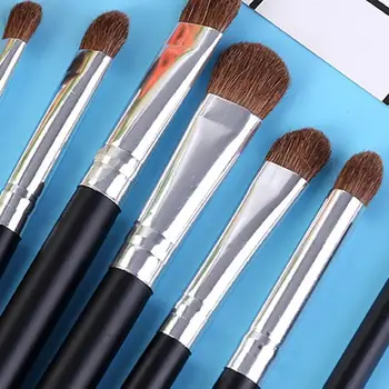 

7Pcs/set Make up Brushes Luxury Champagne Foundation Makeup Eye Brush Beauty Cosmetics Blush Concealer Eyeshadow Powder Too K7S3