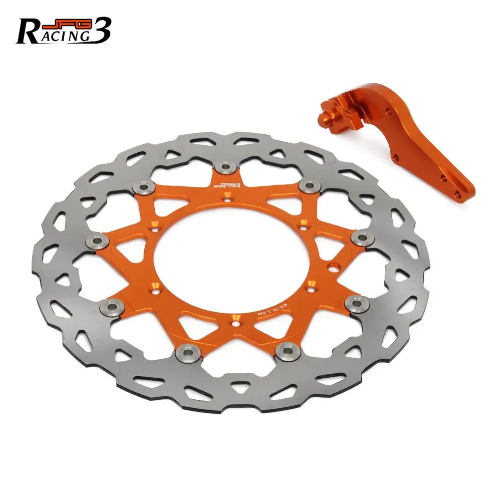 For KTM EXC SX MX SXS XCW EXCF SXF XCF 125 200 250 300 400 450 Motorcycle 320MM Front Floating Brake Disc Rotor And Bracket | Автомобили и