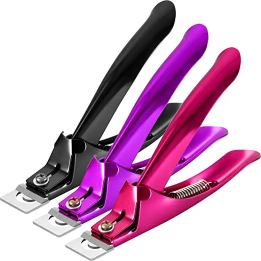 

Art Edge Cutter Nail Clipper Pedicure artificial Gel UV Acrylic Tip Manicure Tool Fake Trimmer Clip Trim flase acrylic pink rose