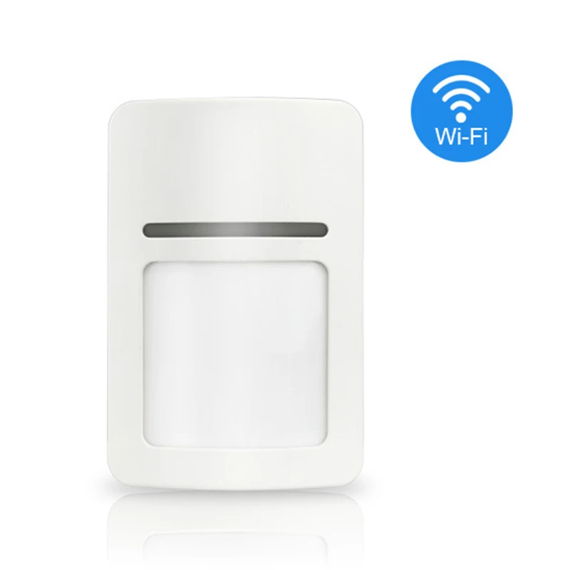 Wireless Alarm Infrared Detector Anti-Pet PIR Sensor Detector with Long Detect Distance