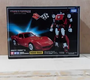 

Takara Tomy Transformers Robots Tracks MP26 Roadrage Red Tracks Rage KO Deformation Action Figure Toys Collections