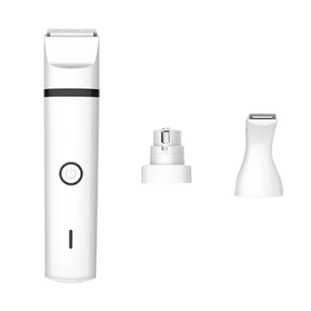 

Multifunctional Pet Grooming Machine Dog Cat Hair Trimmer USB Rechargeable Pets Clippers Nail Grinding Hair Trimmer Foot Hair