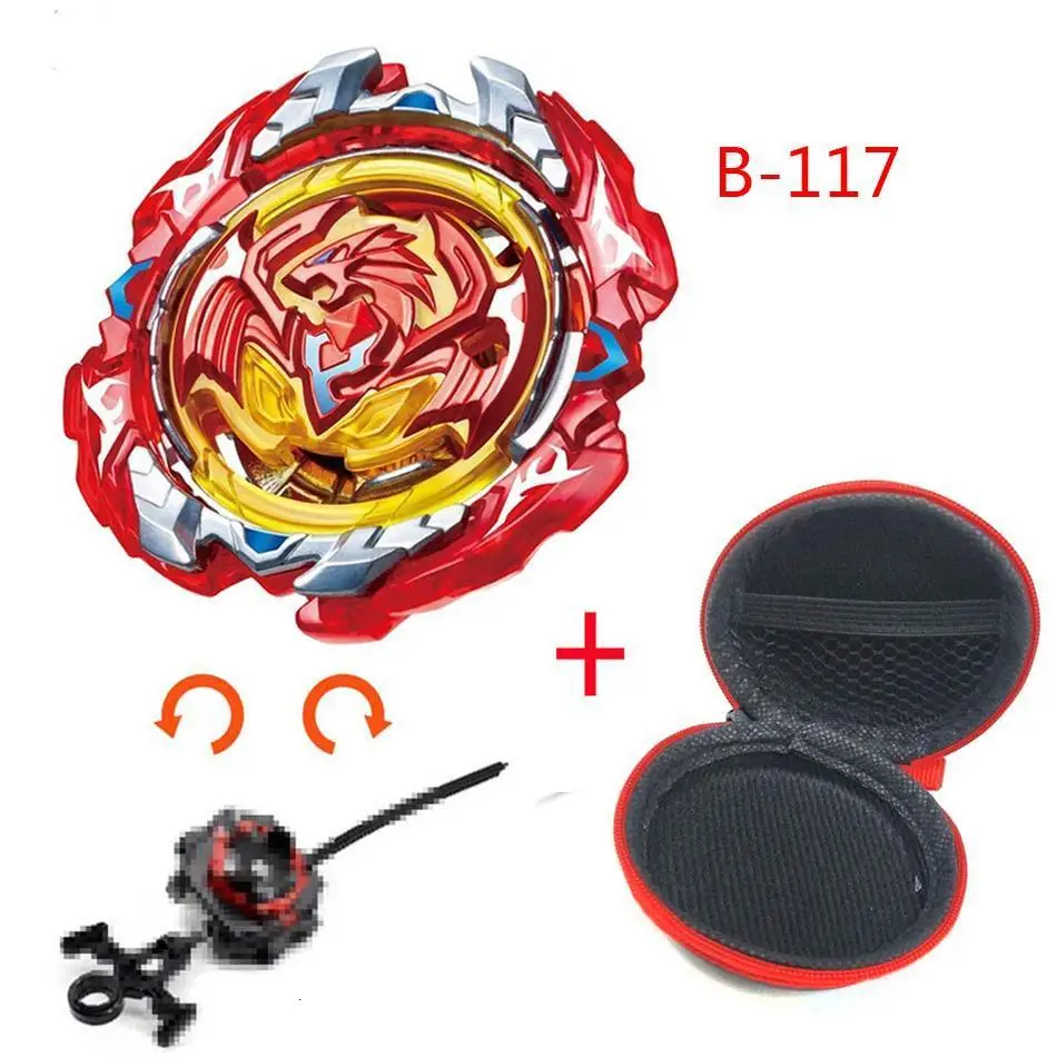 Бейблэйд пусковые устройства Beyblade Burst B110 Металл Fusion игрушки Арена Bey Blade Achilles Bable Fafnir Phoenix Blayblade - Цвет: B117