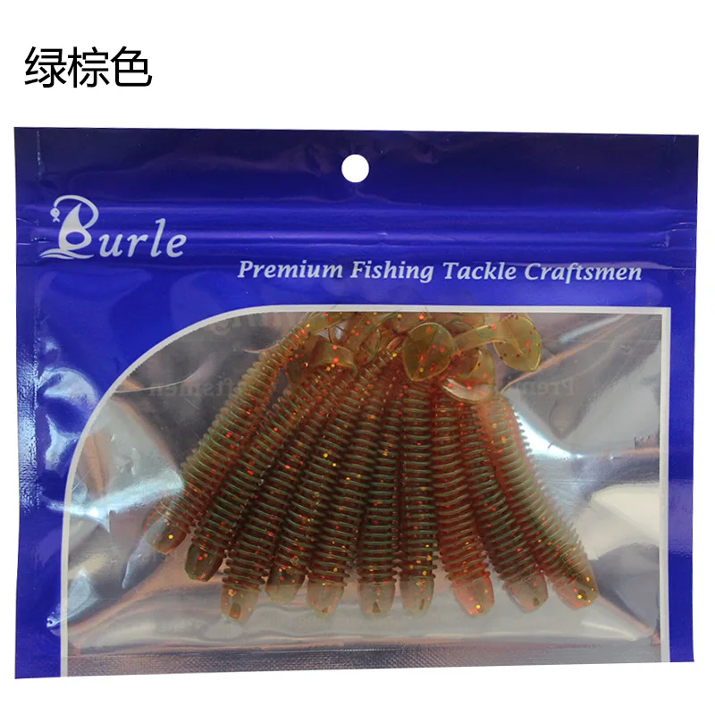 2 шт. образец 5 см 6 см 7,5 см мягкая резиновая приманка наживка ...