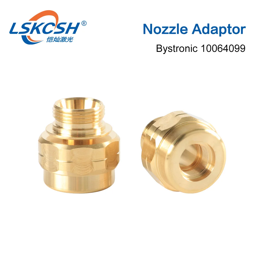 LSKCSH 10 шт./лот Bystronic Лазерная насадка корпус 10064099 Держатель сопла медный корпус машина запасные части и аксессуары OEM