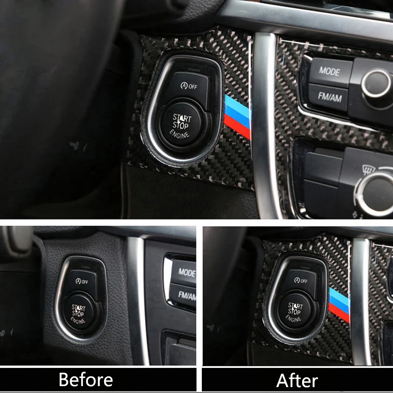 Аксессуары для BMW 3 4 серии 3GT F30 F32 F34 кольцо запуска и остановки двигателя из