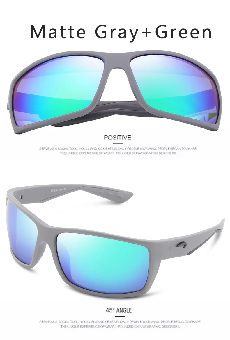 Классические поляризационные солнцезащитные очки, мужские, для вождения, квадратная оправа для очков, Ретро стиль, 580 P, спортивные солнцезащитные очки, мужские очки, UV400, Gafas