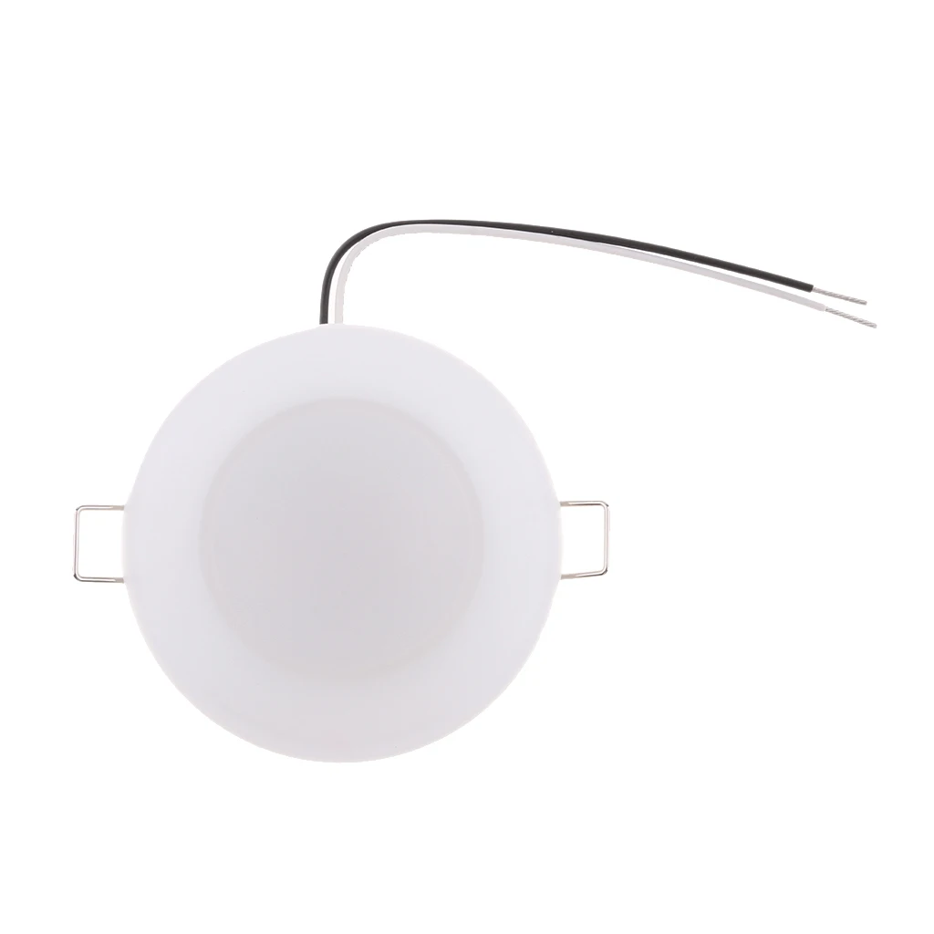 12 Volt 160LM LED Dome Light For RV Trailer Boat Interior Cabin Kitchen Overhead Downlights 3 Inch