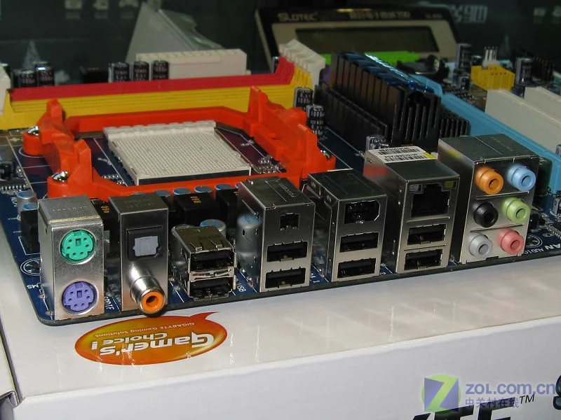 Разъем AM3 для NVIDIA nForce 720D Gigabyte GA-M720-US3 материнская плата DDR2 16 Гб GA M720-US3 настольная системная плата ATX используется PCI-E X16