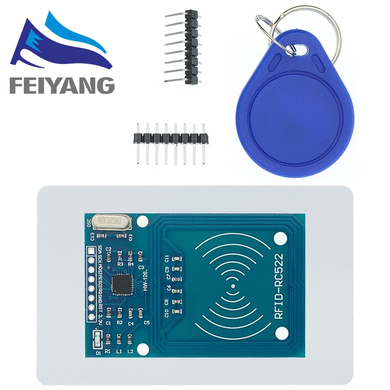 10 шт. MFRC 522 RC RC522 антенна RFID IC беспроводной модуль для Arduino ключ SPI писатель