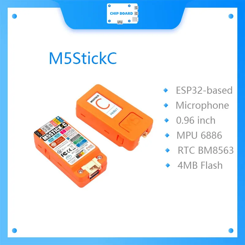 Макетная плата M5StickC ESP32 PICO Mini IoT Пальчиковый компьютер с цветным ЖК-дисплеем