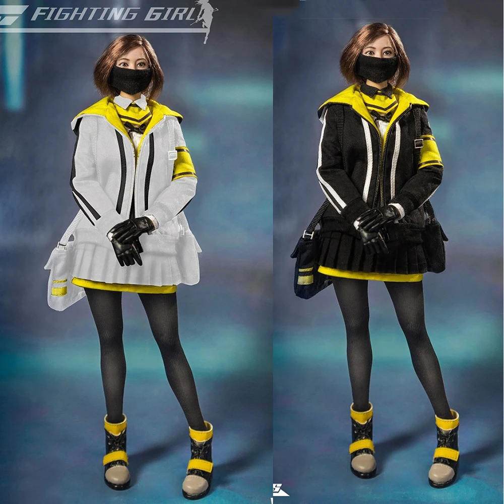 Коллекционные игрушки VF VF09 1/6 солдат Fighting Firl черный набор одежды Женская фигурка игрушки для тела 12 дюймов