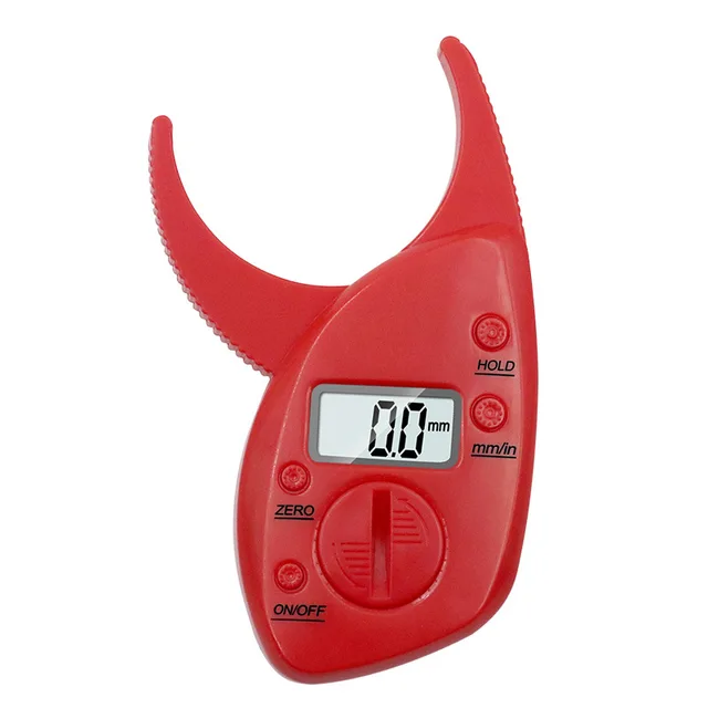 0-50mm Body Fat Caliper Analyzer Monitors Electronic Digital Body Fat Caliper Pl