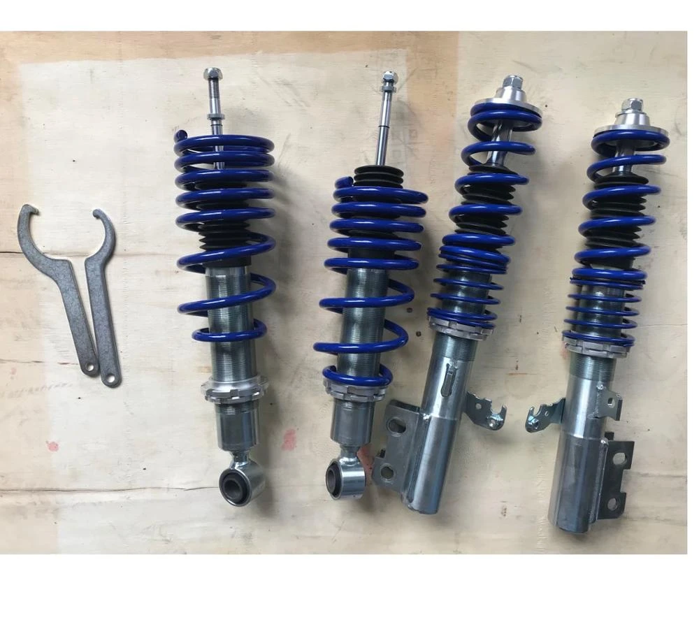 Tuning DIY coilover, kits de reducción suspensión, para Audi A3 Ventas de Fábrica piezas de amortiguadores ajustables|Amortiguadores y puntales| - AliExpress