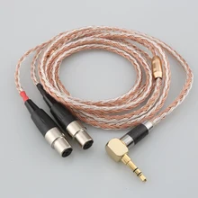 

Audiocrast 16core Silver Plated and Copper Wire Headphone Cable For Audeze LCD-3, LCD-2, LCD-4, LCD-X, LCD-XC Earphone