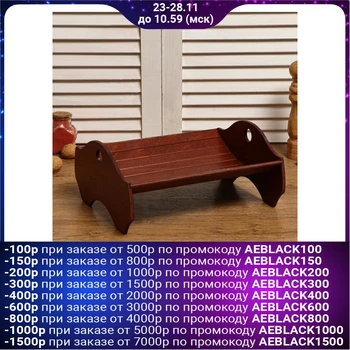 

Wooden bread basket "Kolosok", transparent varnish, color mahogany, 29 × 24 × 13.5 cm 5122670