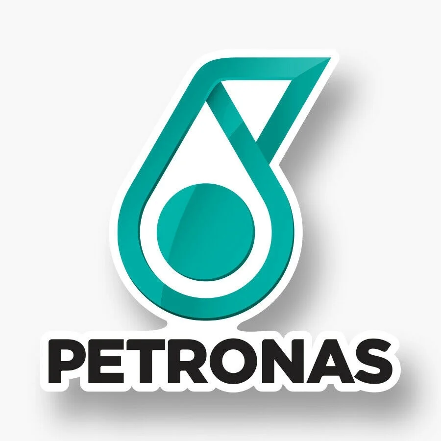 Виниловая наклейка для окна автомобиля x2 PETRONAS | Автомобили и мотоциклы