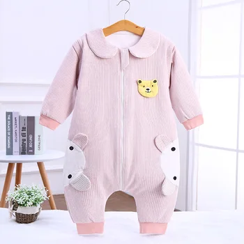 

2020 Baby Sleeping Bag Winter Legs Infant Sleepsacks Autumn Spring Toddler Sleep Bag Thick Warm Cotton Kids Anti-kick 0-3Y child