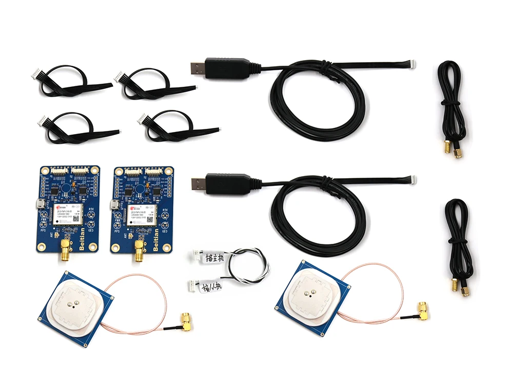 BEITIAN GNSS EVB Высокоточный сантиметр ГЛОНАСС GALILEO BDS gps-модуль двухчастотный ZED-F9P модуль RTK BT-F9PK2