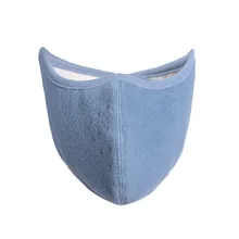 Пыленепроницаемая дышащая легко респираемая маска зимняя женская теплая и холодная велосипедная ветрозащитная утолщенная и бархатная мужская маска двойная