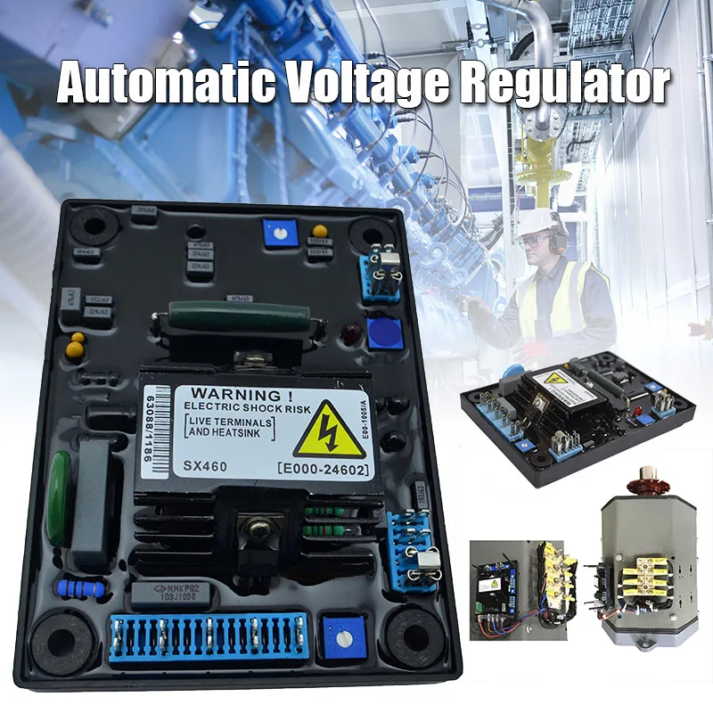 

Automatic Voltage Volt Regulator Half Wave Phase Control Electronic Voltage Stabilizer Generator Accessories J99Store
