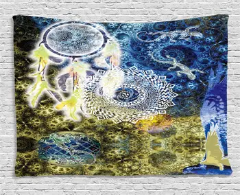 

Ethnic Vibes Tapestry Wall Hanging Form Bedroom Dorm Room Decor