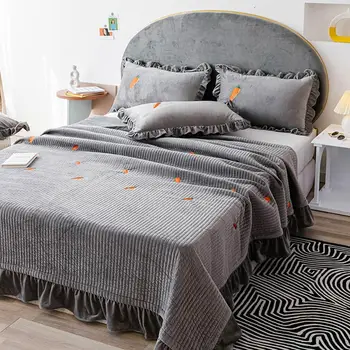 

Svetanya soft Bedspread Sheet Bedcover Coverlet (or Pillowcase) super King queen single