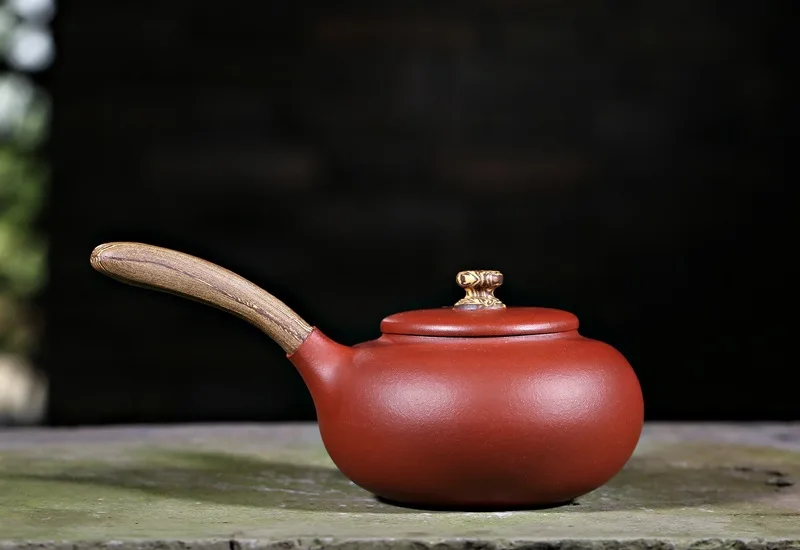 2238 Kung Fu Tea Set Boutique Yixing Clay Teapot Gift Authentic Raw Ore Plain Cement Entirely Handmade tang yu Yixing Clay Teapo
