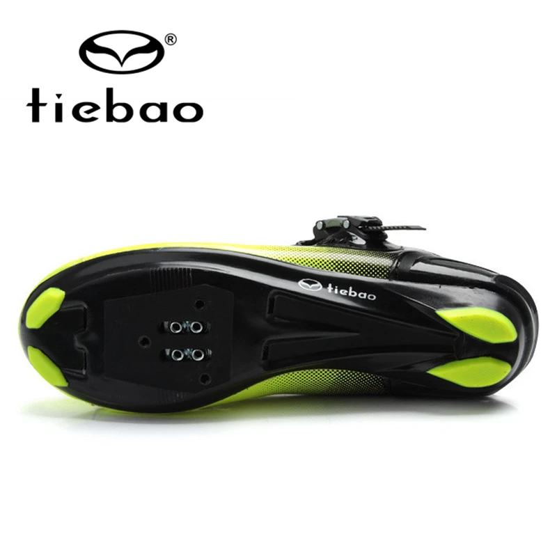 TIEBAO/Профессиональная обувь для велоспорта, самоблокирующаяся обувь для шоссейного велосипеда, Нейлоновая подошва, кроссовки для мужчин и женщин