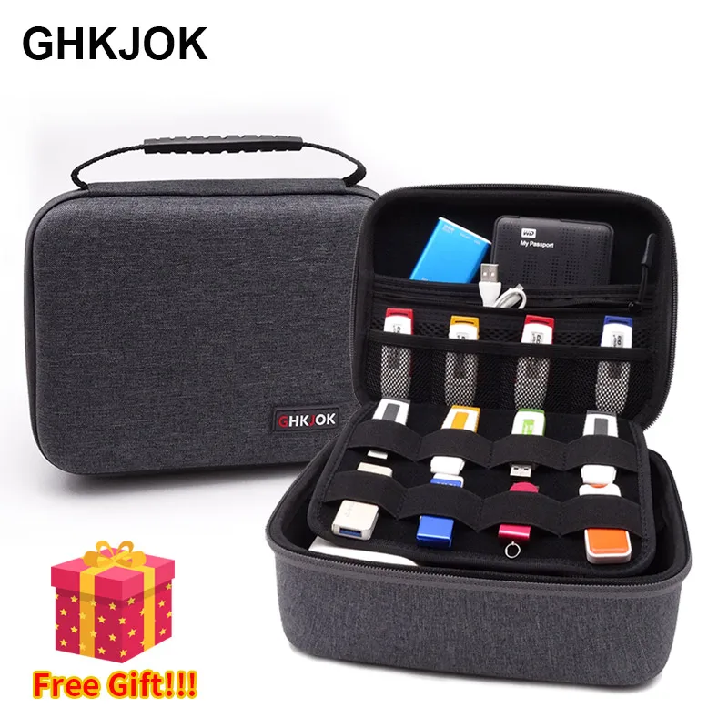 

3.5 Inch Multi-Functional Digital Accessories Storage case bag External VR Case Bag For Power Bank WD External Hard Drive Case