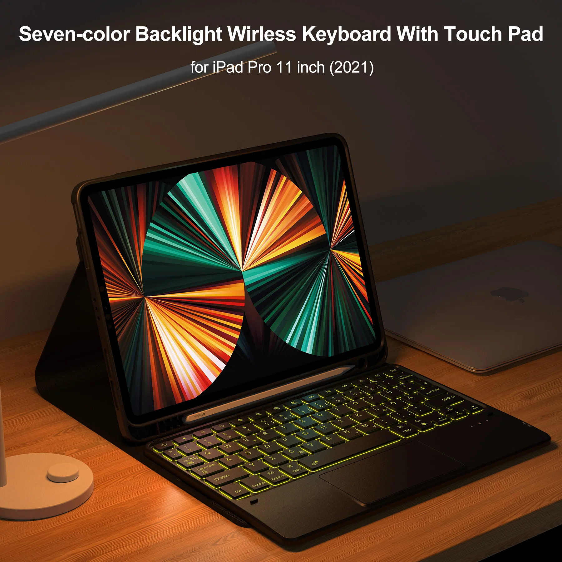 

Чехол с клавиатурой и подсветкой для iPad Pro 11 ''12,9'' 2021