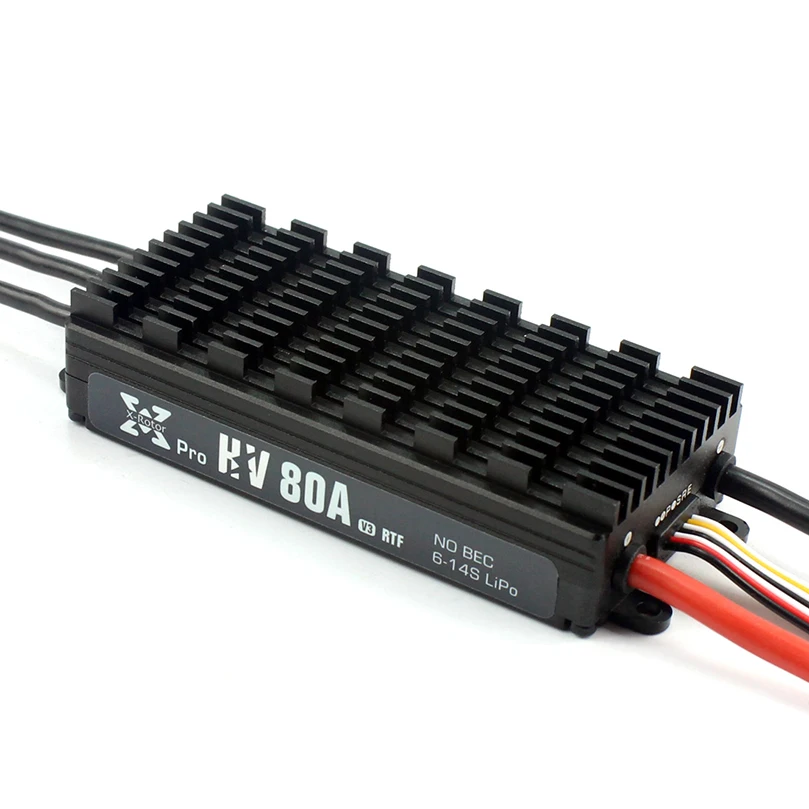 

Hobbywing XRotor Pro 80A HV V3 ESC Electronic Speed Controller 14S for Multicopter Agricultural Drone Helicopter