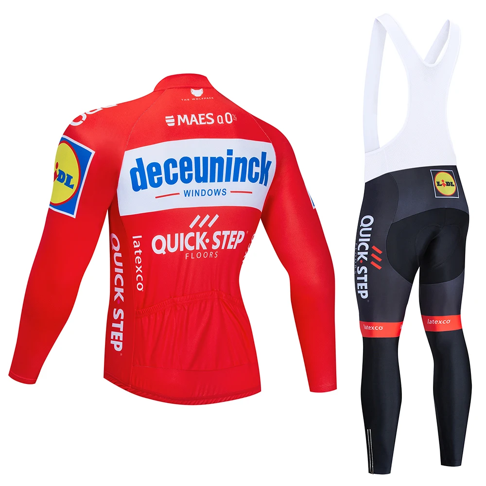 QUICKING с длинным рукавом Велоспорт Джерси Набор дышащий MTB велосипед одежда для велоспорта Одежда для горного велосипеда Одежда Майо Ropa Ciclismo