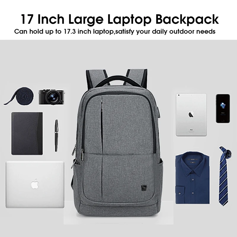 Mochila oifoi com carregamento usb, mochila masculina