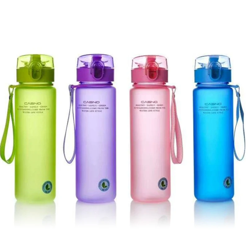 

400ml 560ml BPA Free Leak Proof Sports Water Bottle High Quality Tour Hiking Portable Bottles