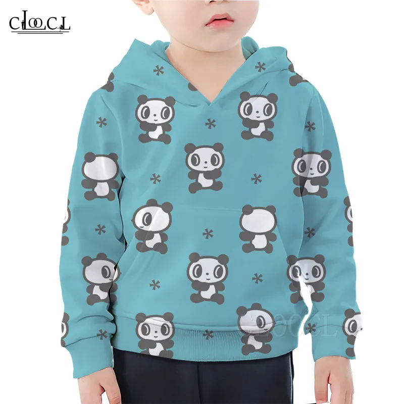 panda rose boys hoodie