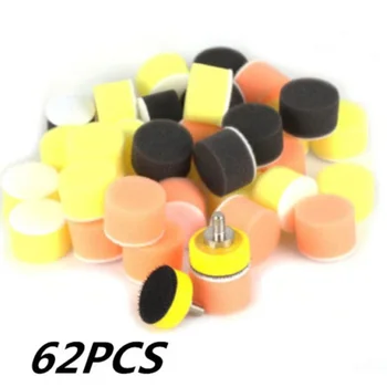 

Car M6 Wheel Polishing Pad 25mm/1inch Buffing Ball Finishing Buff Sponge Set Kit Built-in Bearing Auto Paint Care