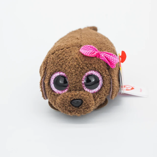 Ty Big Eyes Cute Ragdoll Plush Toy Mobile Phone Screen Wipe Mouse Crocodile Unicorn Owl Collection Doll Boy Girl Birthday Gift Coffee