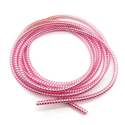 Laser USB Charging Data Line Cable Protector Wrap and Organizer (Pink)
