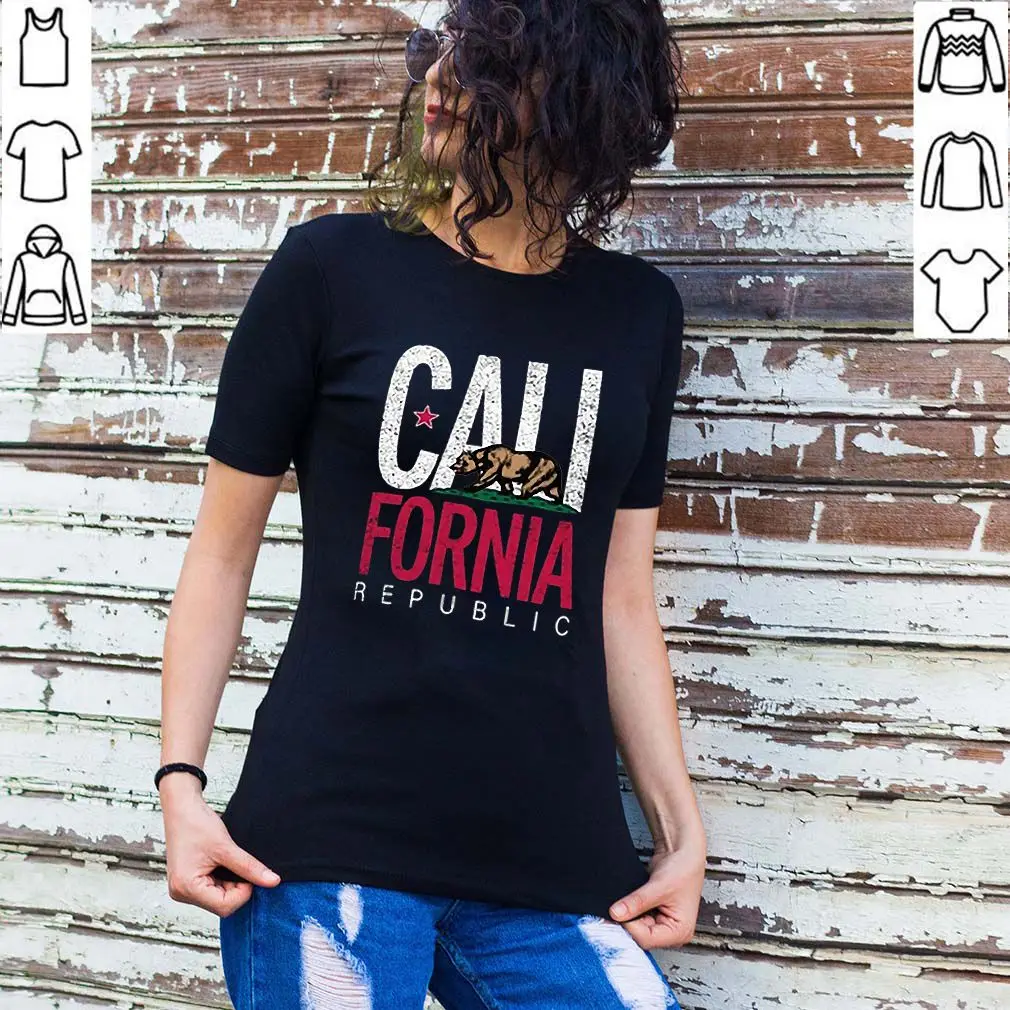 Женская футболка с флагом штата Калифорния|Футболки| |