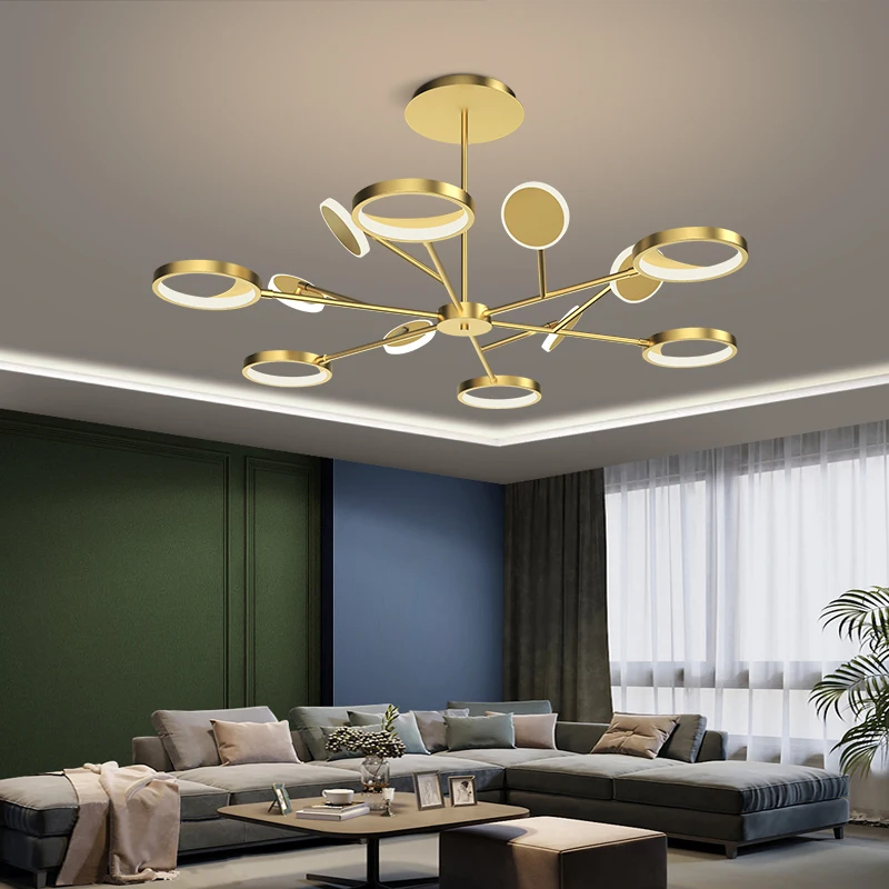 

New Bedroom Living Room Kitchen Apartment Dining Table Villa LED Ceiling Lights For Indoor Home Lighting Decorative Fixtures