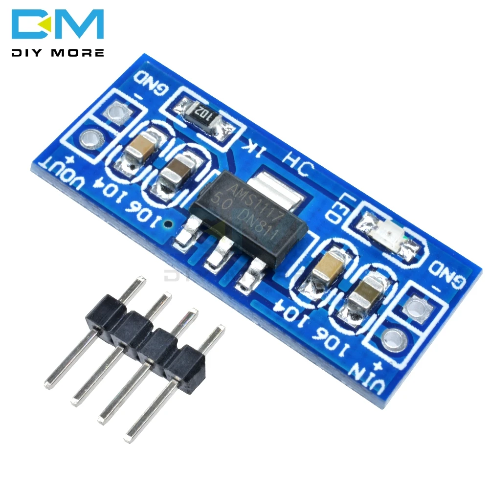 5 шт. AMS1117 6 12 В обратитесь к В|dc-dc step down|step down dc-dcdc-dc 5v |