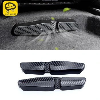 

CARMANGO for Audi A3 2017-2019 Car Styling Seat A/Cair Outlet Vent Panel Cover Trim Frame Sticker Interior Accessories