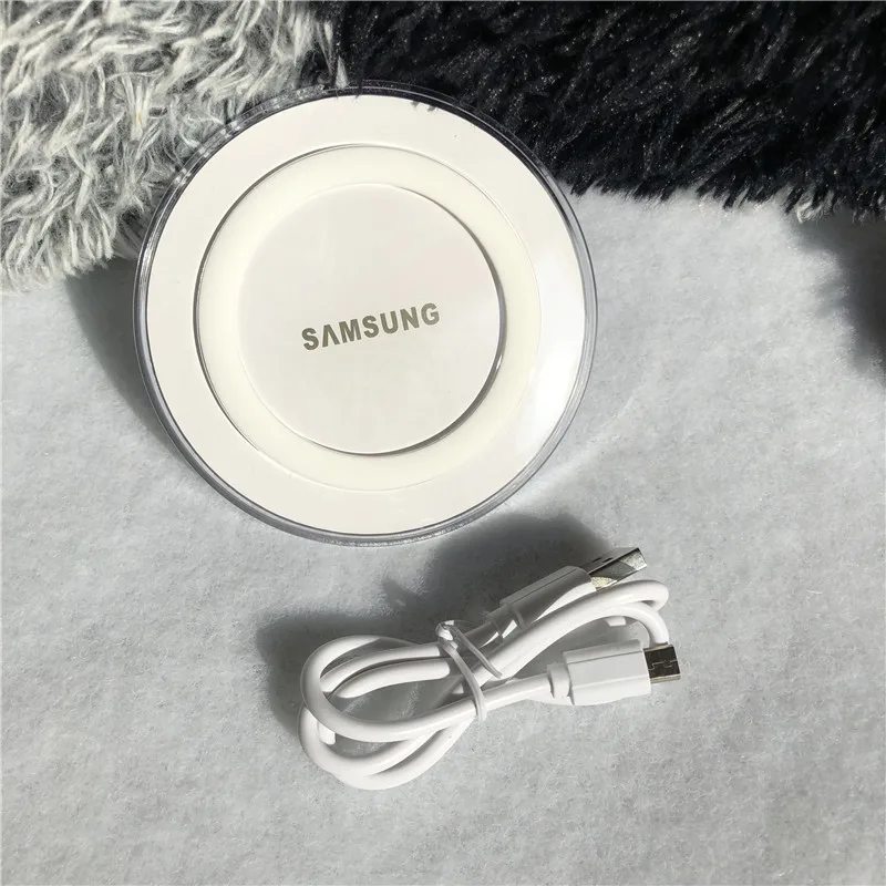 samsung, беспроводное зарядное устройство, адаптер, qi, зарядная панель для Galaxy S7, S6 EDGE, S8, S9, S10 Plus, Note 4, 5, для Iphone 8, X, XS, XR, MI 9