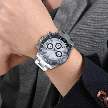 

Graviton 39mm Quartz Watch Men Chronograph Top Brand Luxury Watch Waterproof Sapphire Crystal WristWatch Japan movement VK63