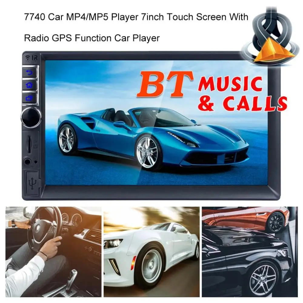 Четырехъядерный " Авторадио Doppel 2 Din Android 7,1 3g Wifi Gps Fm Mp5 плеер Автомобильный Радио стерео+ камера Kamera