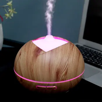 

Essential Oil Aromatherapy Diffuser Portable Air Humidifier Bedroom Night Light Mist Maker Air Purifier for Home Office