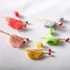1/6 1/12 doll house  Miniature Mini Artificial Wool Props Diy Accessories Knitted Sweater Yarn Ball Doll Accessories 1
