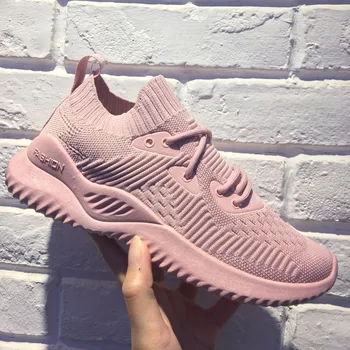 

Sneakers Women Height Increasing Air Mesh Breathable Wedges Med Heel Platform Casual Designer Ladies Shoes Zapatos De Mujer