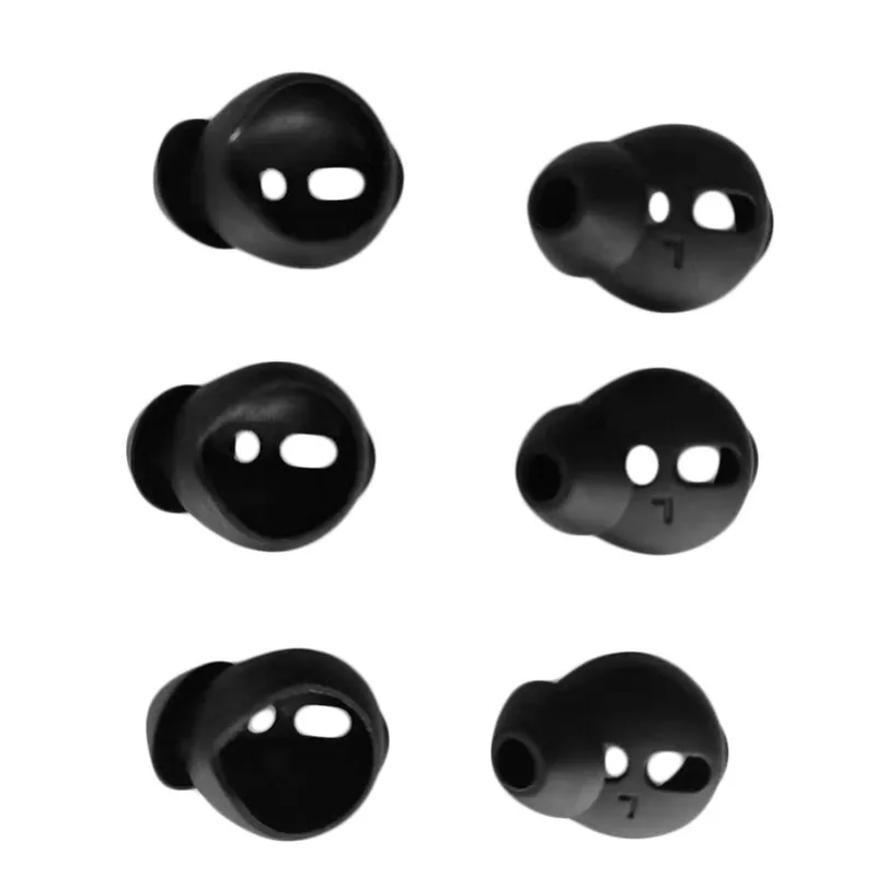 Для iphone-Airpods 3 пары+ 1 крышка амбушюры чехол для наушников силиконовые наушники-вкладыши анти-осыпание безболезненные наушники крышка для-Airpod